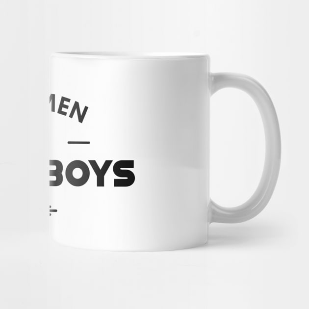 New Dad - Real men makes boys by KC Happy Shop